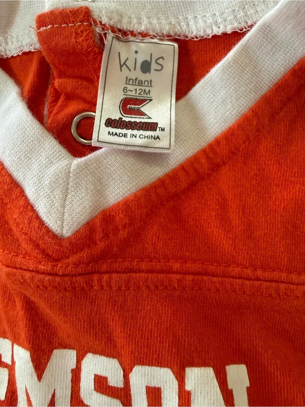 Colosseum Kids Clemson Romper